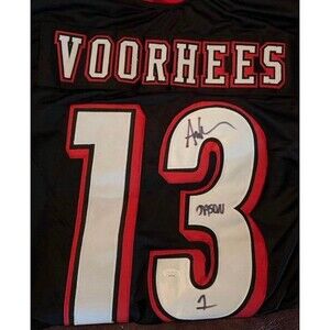 Jason Voorhees Signed Hockey Jersey #13 – JSA Witness COA – Friday the 13th